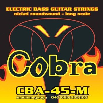 struny do gitary basowej COBRA CBA-45-M NICKEL ROUNDWOUND /045-105/