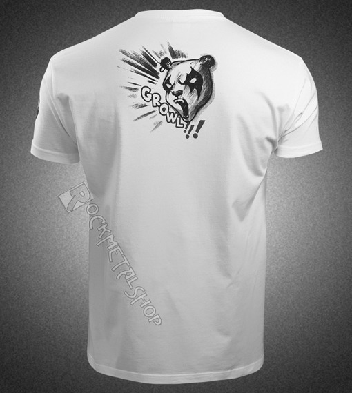 koszulka METAL PANDAS biała