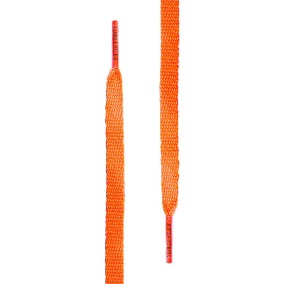 sznurowadła TUBELACES - NEON ORANGE (120 cm)